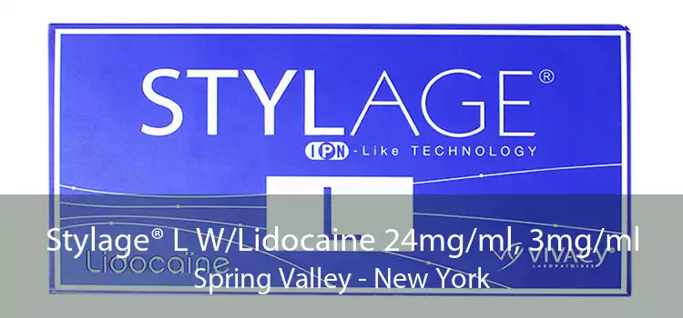 Stylage® L W/Lidocaine 24mg/ml, 3mg/ml Spring Valley - New York
