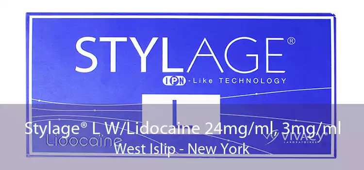 Stylage® L W/Lidocaine 24mg/ml, 3mg/ml West Islip - New York