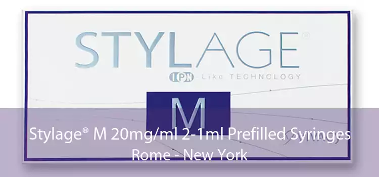 Stylage® M 20mg/ml 2-1ml Prefilled Syringes Rome - New York