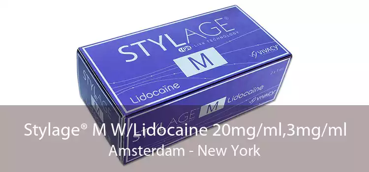 Stylage® M W/Lidocaine 20mg/ml,3mg/ml Amsterdam - New York