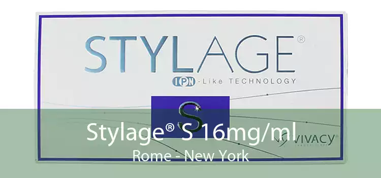 Stylage® S 16mg/ml Rome - New York