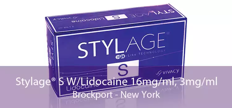 Stylage® S W/Lidocaine 16mg/ml, 3mg/ml Brockport - New York