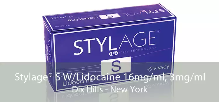 Stylage® S W/Lidocaine 16mg/ml, 3mg/ml Dix Hills - New York