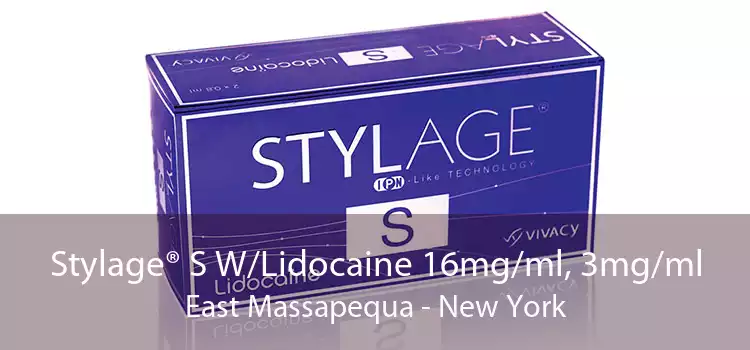 Stylage® S W/Lidocaine 16mg/ml, 3mg/ml East Massapequa - New York