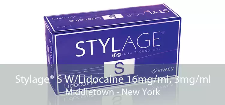 Stylage® S W/Lidocaine 16mg/ml, 3mg/ml Middletown - New York