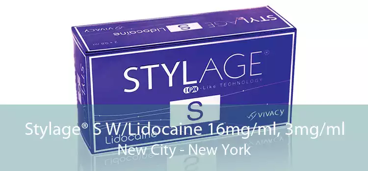 Stylage® S W/Lidocaine 16mg/ml, 3mg/ml New City - New York