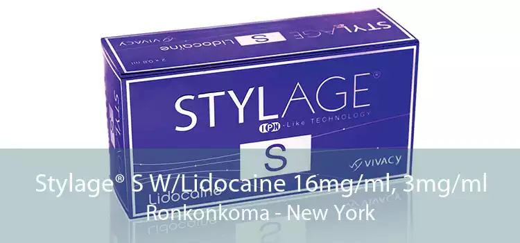 Stylage® S W/Lidocaine 16mg/ml, 3mg/ml Ronkonkoma - New York