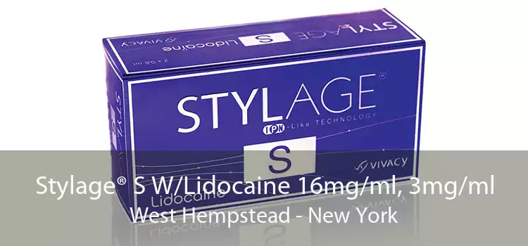Stylage® S W/Lidocaine 16mg/ml, 3mg/ml West Hempstead - New York