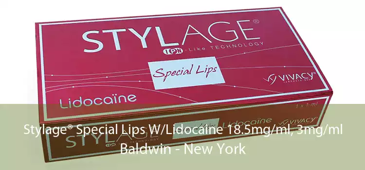 Stylage® Special Lips W/Lidocaine 18.5mg/ml, 3mg/ml Baldwin - New York