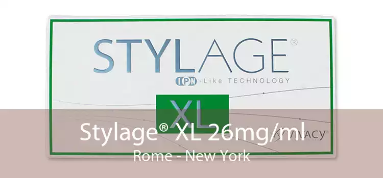 Stylage® XL 26mg/ml Rome - New York