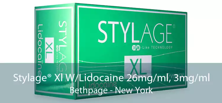 Stylage® Xl W/Lidocaine 26mg/ml, 3mg/ml Bethpage - New York