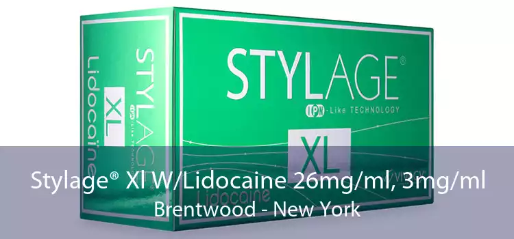 Stylage® Xl W/Lidocaine 26mg/ml, 3mg/ml Brentwood - New York