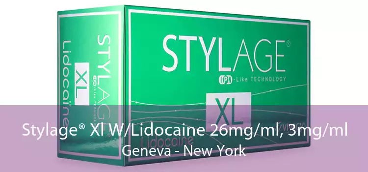 Stylage® Xl W/Lidocaine 26mg/ml, 3mg/ml Geneva - New York