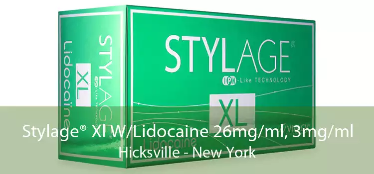 Stylage® Xl W/Lidocaine 26mg/ml, 3mg/ml Hicksville - New York