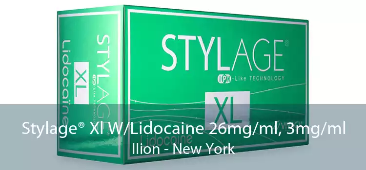 Stylage® Xl W/Lidocaine 26mg/ml, 3mg/ml Ilion - New York