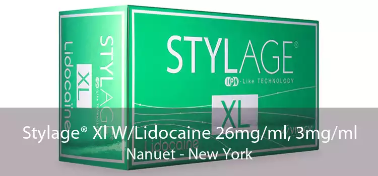 Stylage® Xl W/Lidocaine 26mg/ml, 3mg/ml Nanuet - New York