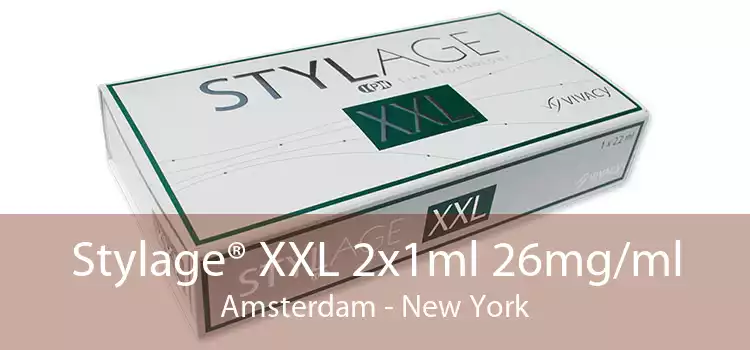 Stylage® XXL 2x1ml 26mg/ml Amsterdam - New York