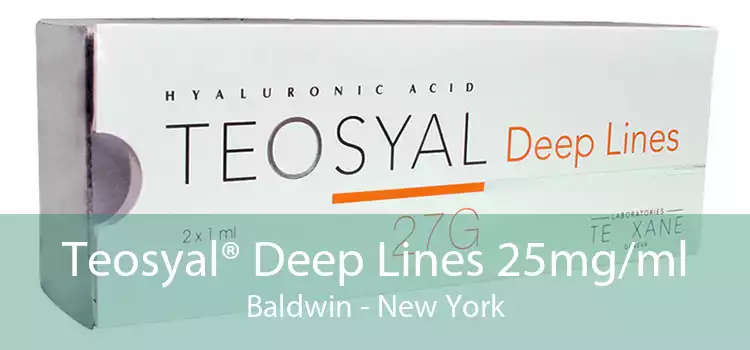 Teosyal® Deep Lines 25mg/ml Baldwin - New York