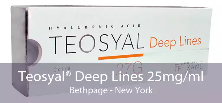 Teosyal® Deep Lines 25mg/ml Bethpage - New York