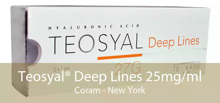Teosyal® Deep Lines 25mg/ml Coram - New York