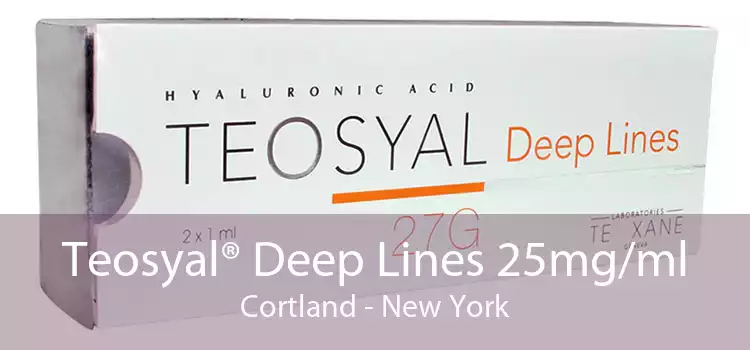 Teosyal® Deep Lines 25mg/ml Cortland - New York