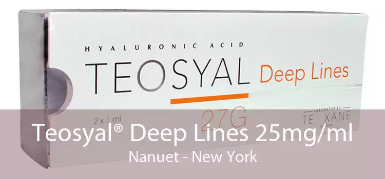 Teosyal® Deep Lines 25mg/ml Nanuet - New York