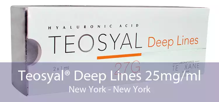 Teosyal® Deep Lines 25mg/ml New York - New York