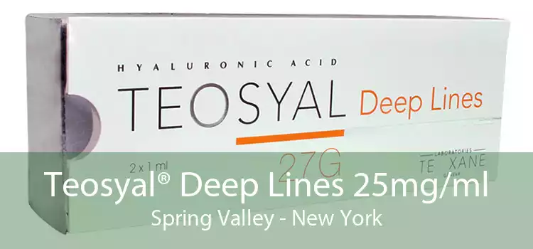 Teosyal® Deep Lines 25mg/ml Spring Valley - New York