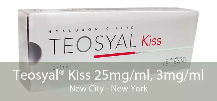 Teosyal® Kiss 25mg/ml, 3mg/ml New City - New York