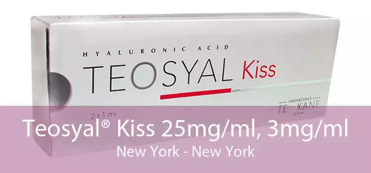 Teosyal® Kiss 25mg/ml, 3mg/ml New York - New York