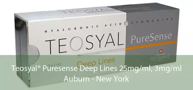 Teosyal® Puresense Deep Lines 25mg/ml, 3mg/ml Auburn - New York