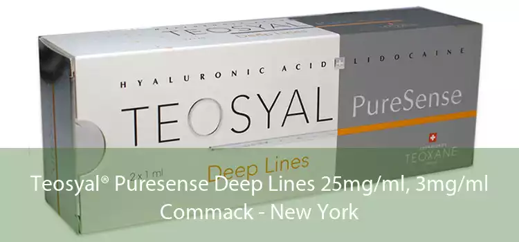 Teosyal® Puresense Deep Lines 25mg/ml, 3mg/ml Commack - New York