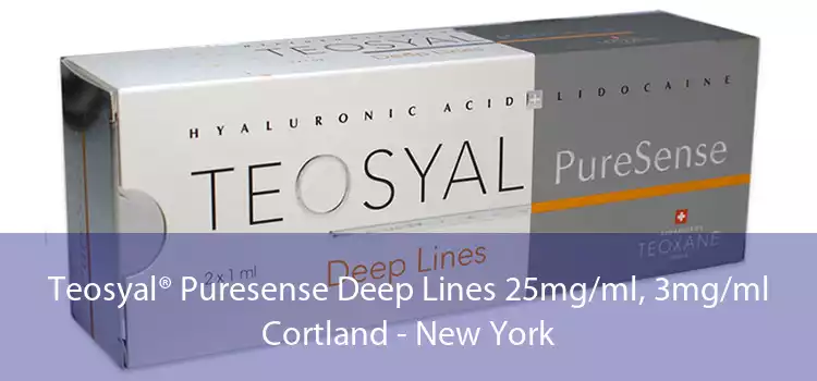 Teosyal® Puresense Deep Lines 25mg/ml, 3mg/ml Cortland - New York