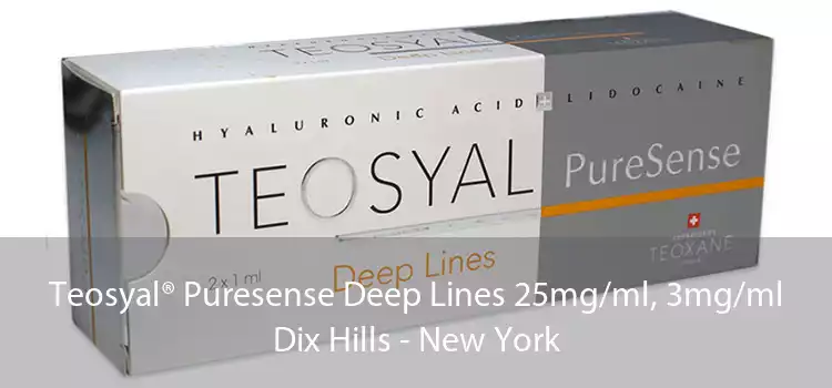 Teosyal® Puresense Deep Lines 25mg/ml, 3mg/ml Dix Hills - New York