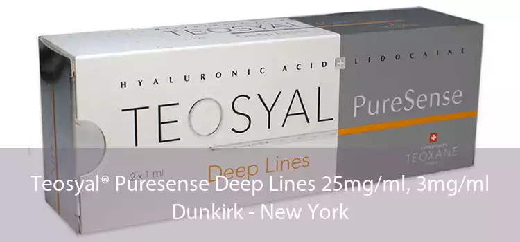 Teosyal® Puresense Deep Lines 25mg/ml, 3mg/ml Dunkirk - New York