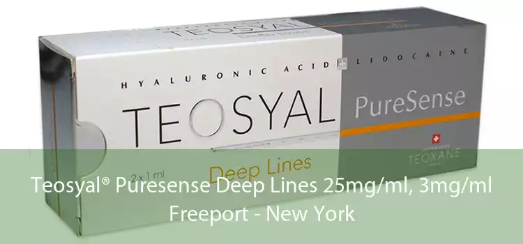 Teosyal® Puresense Deep Lines 25mg/ml, 3mg/ml Freeport - New York
