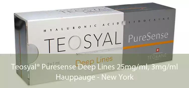 Teosyal® Puresense Deep Lines 25mg/ml, 3mg/ml Hauppauge - New York