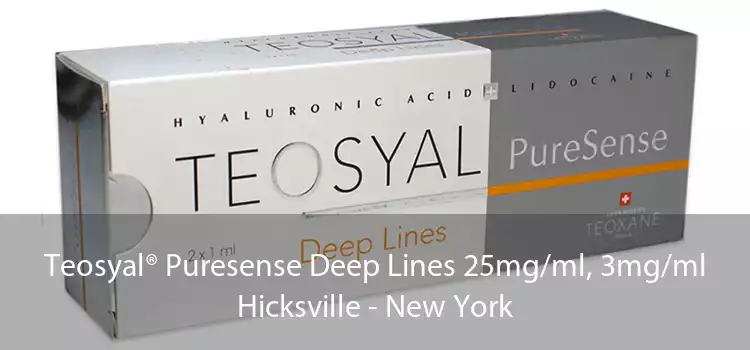Teosyal® Puresense Deep Lines 25mg/ml, 3mg/ml Hicksville - New York