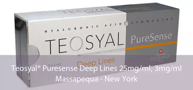 Teosyal® Puresense Deep Lines 25mg/ml, 3mg/ml Massapequa - New York