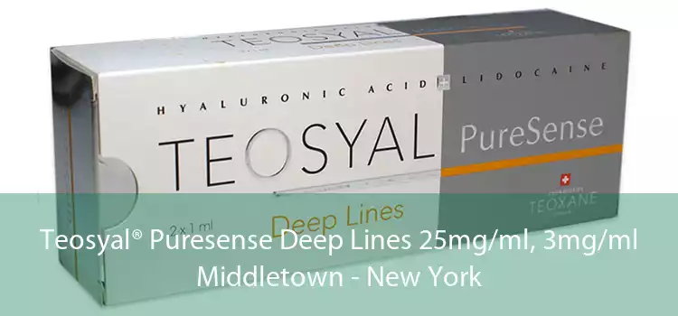 Teosyal® Puresense Deep Lines 25mg/ml, 3mg/ml Middletown - New York