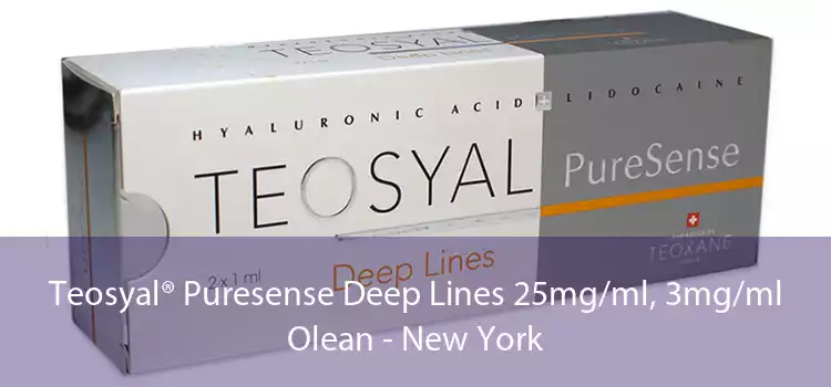 Teosyal® Puresense Deep Lines 25mg/ml, 3mg/ml Olean - New York