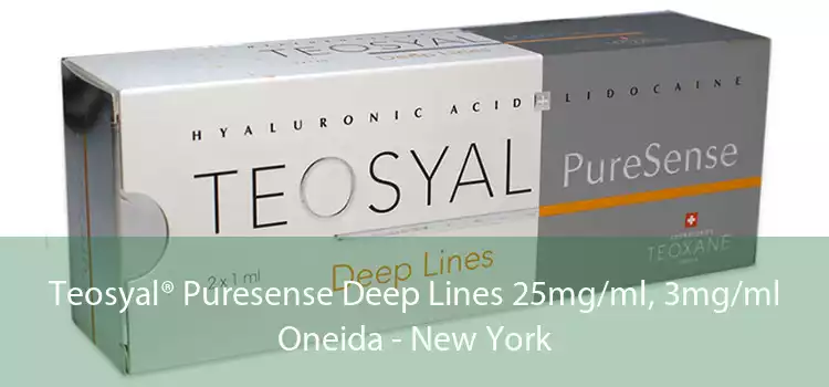 Teosyal® Puresense Deep Lines 25mg/ml, 3mg/ml Oneida - New York