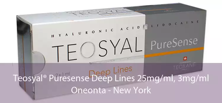 Teosyal® Puresense Deep Lines 25mg/ml, 3mg/ml Oneonta - New York