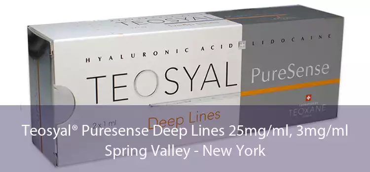 Teosyal® Puresense Deep Lines 25mg/ml, 3mg/ml Spring Valley - New York