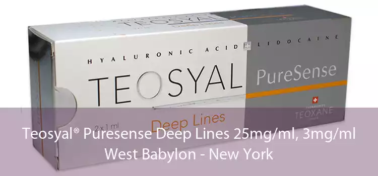 Teosyal® Puresense Deep Lines 25mg/ml, 3mg/ml West Babylon - New York
