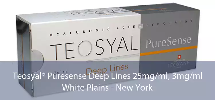 Teosyal® Puresense Deep Lines 25mg/ml, 3mg/ml White Plains - New York