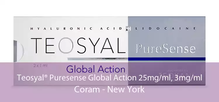 Teosyal® Puresense Global Action 25mg/ml, 3mg/ml Coram - New York