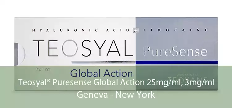 Teosyal® Puresense Global Action 25mg/ml, 3mg/ml Geneva - New York