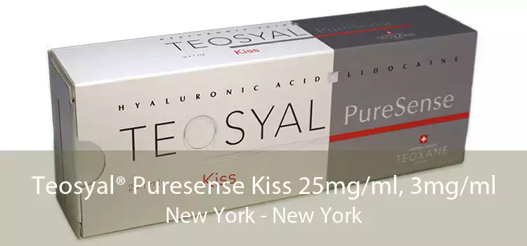 Teosyal® Puresense Kiss 25mg/ml, 3mg/ml New York - New York