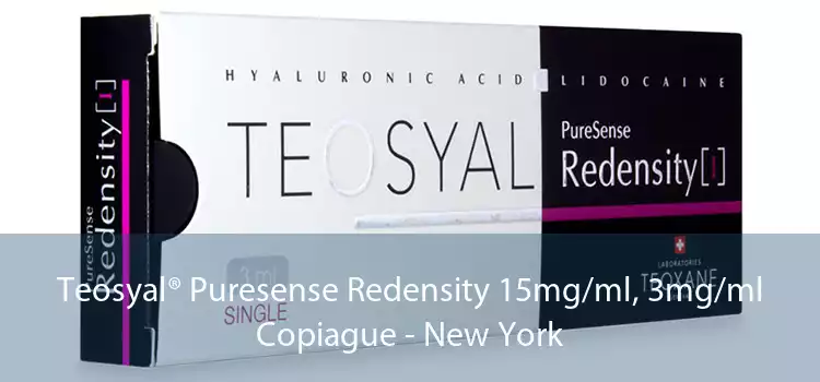 Teosyal® Puresense Redensity 15mg/ml, 3mg/ml Copiague - New York